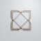 Ekena Millwork Small Kiowa Decorative Fretwork Wood Wall Panels, Hickory, 11 3/8"W x 11 3/8"H x 3/8"T WALW12X12X0375KWAHI - alternate 5